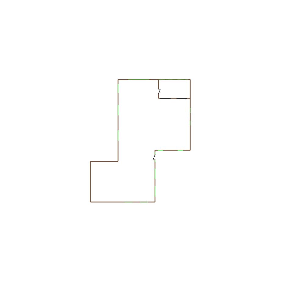 Detailed exterior sketch based on aerial imagery of a residential structure (11-20 SQ), suitable for use in damage assessment and restoration workflows in Xactimate.