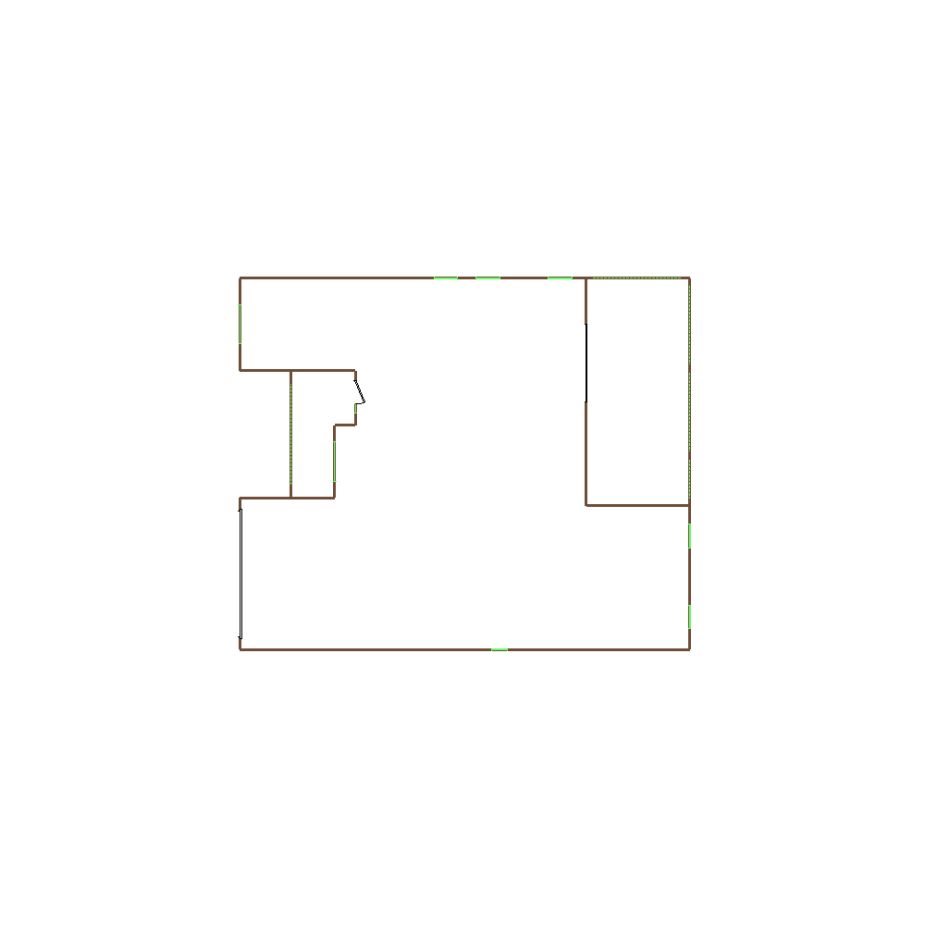 Detailed exterior sketch based on aerial imagery of a residential structure (11-20 SQ), suitable for use in damage assessment and restoration workflows in Xactimate.
