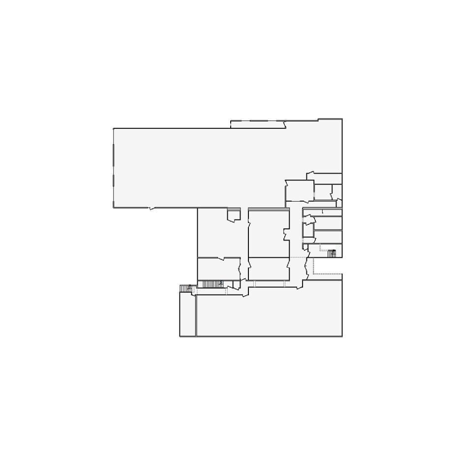 Enterprise-level 100000 sq ft office skyscraper interior sketch floor plan in Xactimate