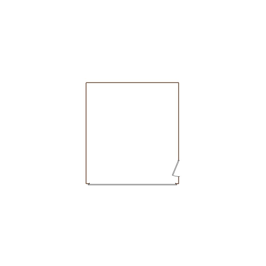 Detailed exterior sketch based on aerial imagery of a residential structure (6-10 SQ), suitable for use in damage assessment and restoration workflows in Xactimate.