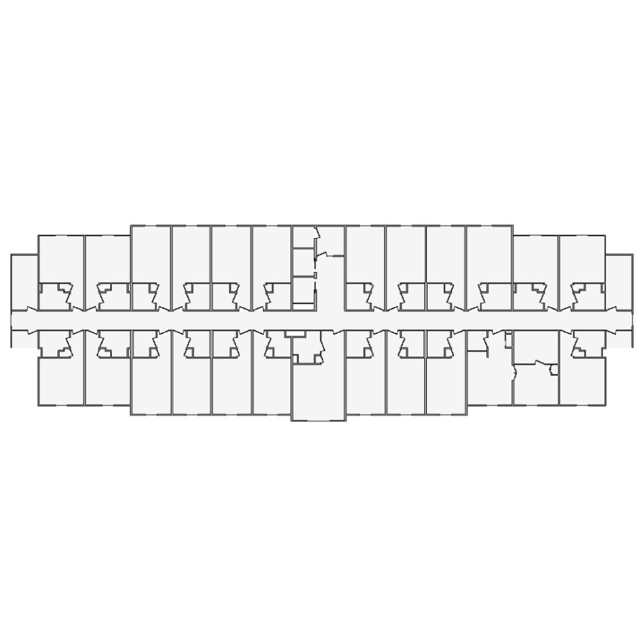 Professional Xactimate interior floor plan for massive 100000 sq ft industrial claims