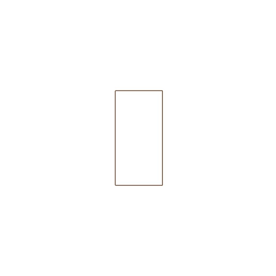Simple exterior sketch of a residential structure (6-10 SQ), based on aerial imagery, used for estimating and documentation purposes in Xactimate.
