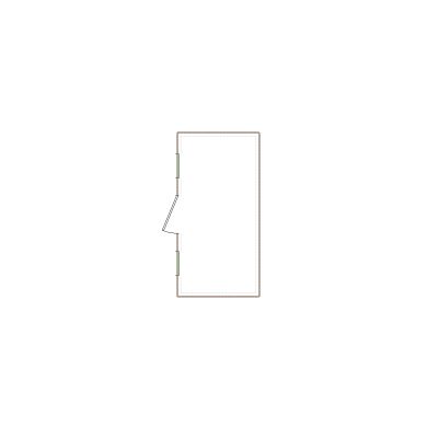 Detailed exterior sketch (1-250 SF) based on interior layout provided by the client or created by us. Suitable for siding, paint, and wall estimates.