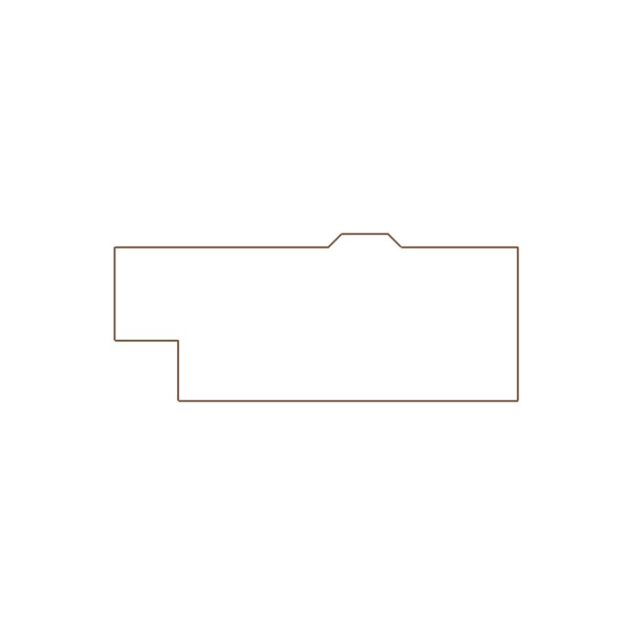 Simple exterior sketch of a residential structure (31-40 SQ), based on aerial imagery, used for estimating and documentation purposes in Xactimate.