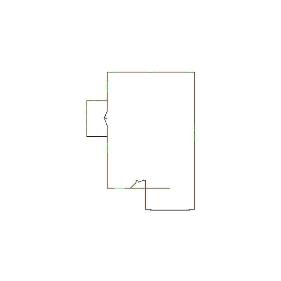Detailed exterior sketch based on aerial imagery of a residential structure (11-20 SQ), suitable for use in damage assessment and restoration workflows in Xactimate.