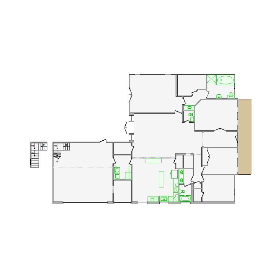 Matterport to Xactimate ESX floor plan for 3500 sq ft residential projects