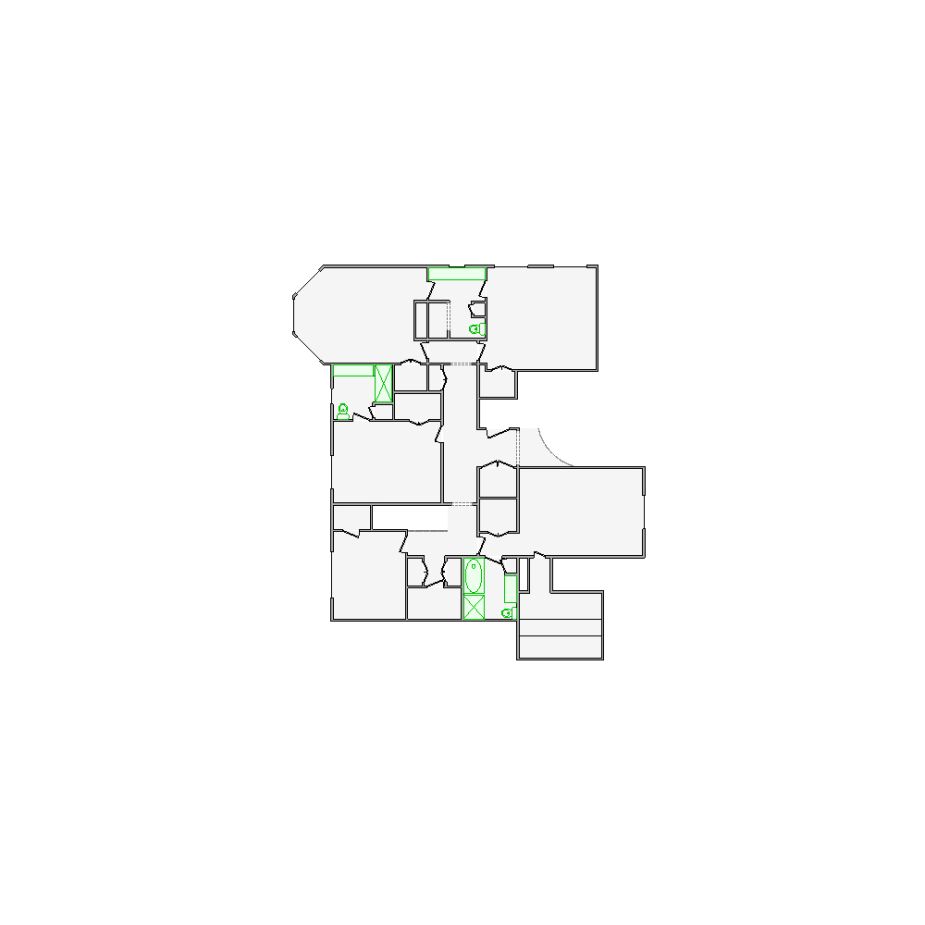 Ready-to-import ESX interior sketch file for Xactimate restoration projects