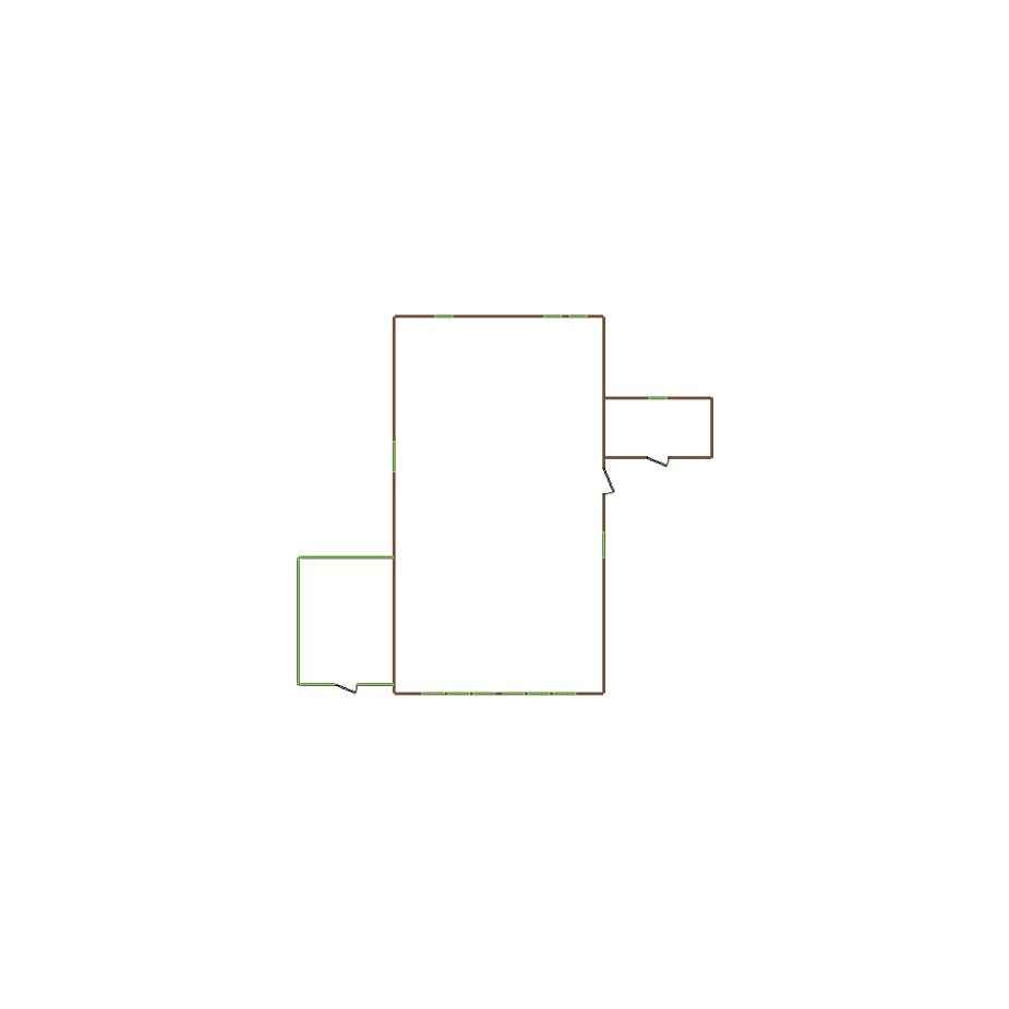 Detailed exterior sketch based on aerial imagery of a residential structure (11-20 SQ), suitable for use in damage assessment and restoration workflows in Xactimate.