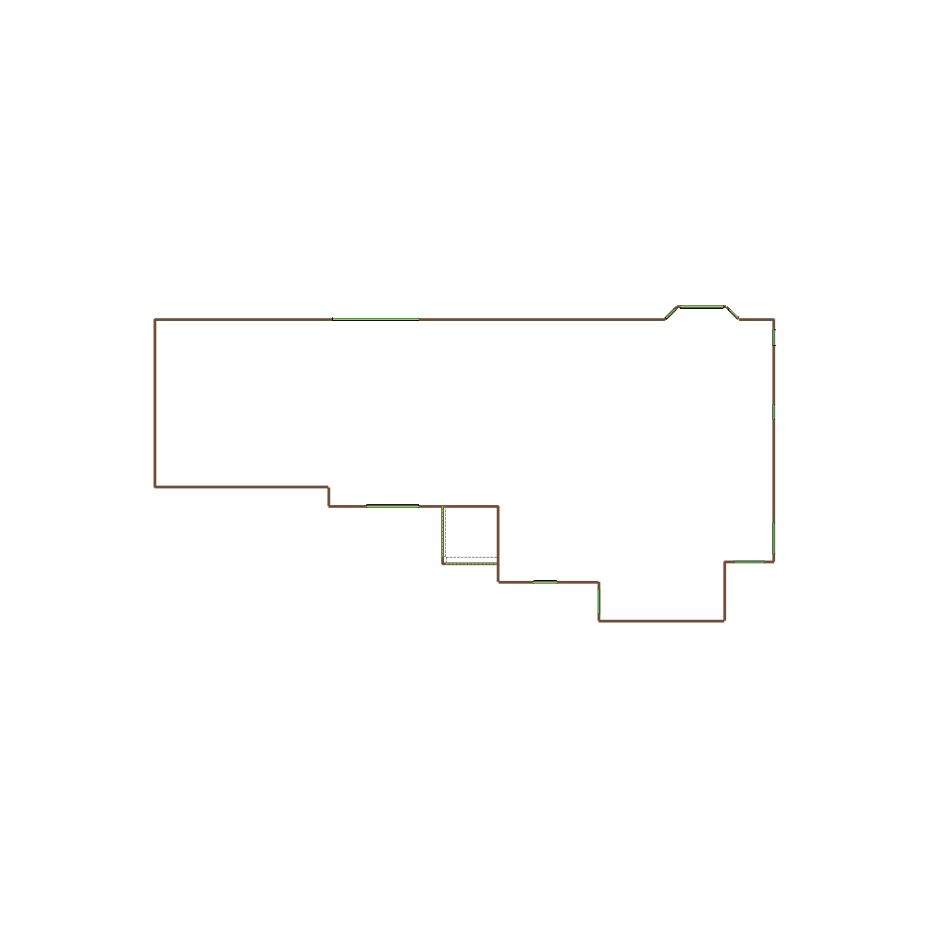 Simple exterior sketch of a residential structure (31-40 SQ), based on aerial imagery, used for estimating and documentation purposes in Xactimate.